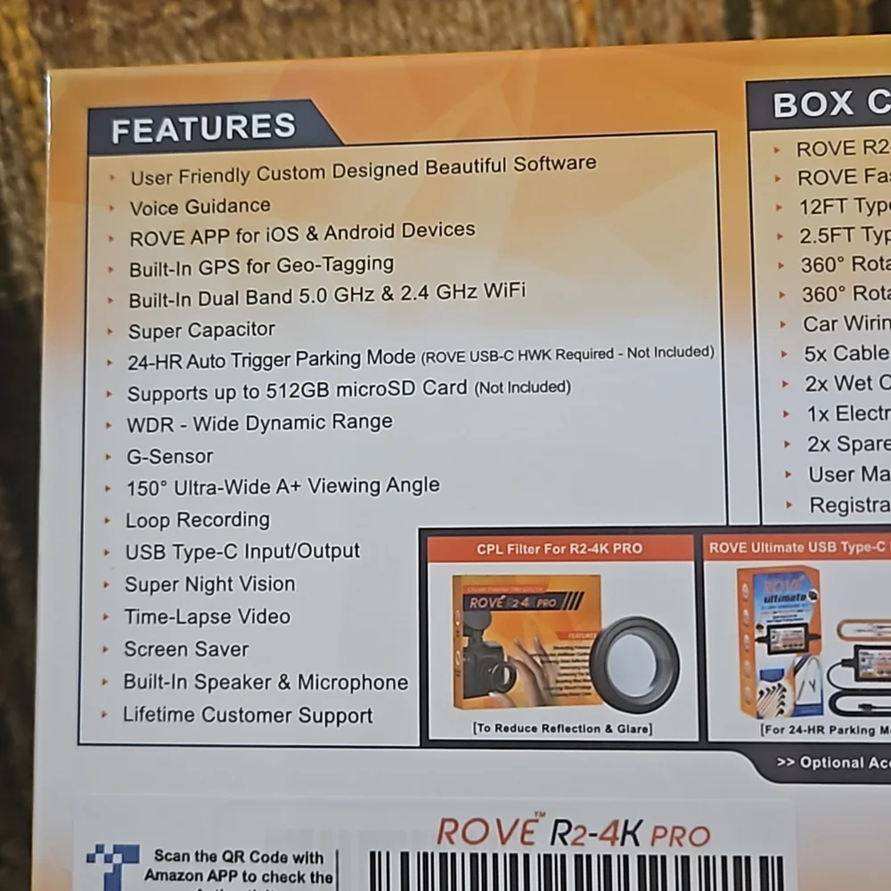 COPY - ROVE R2-4K PRO Dash Cam